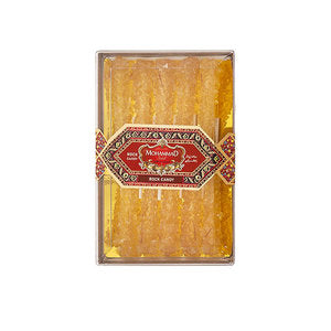 هلام السكر الصخري بلورية بالزعفران 10 قطع هلام السكر الصخري بلورية بالزعفران 10 قطع